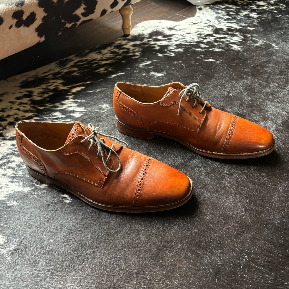 Cole Haan Giraldo LX Cap Toe Oxfords II - size 12